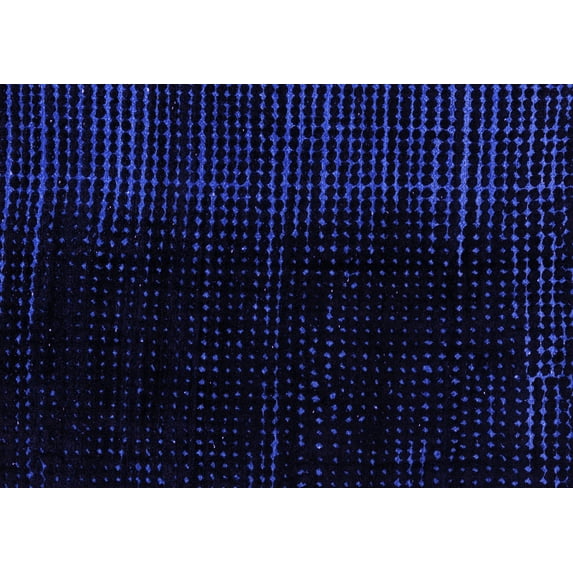 Ahgly Company Indoor Rectangle Abstract Purple Modern Area Rugs, 2' x 3'