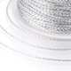 thumbnail image 3 of Nylon Metallic Cords Silver 1mm about 20m/Roll, 3 of 3