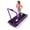 Purple Incline+Handle, variant on Yagud Walking Pad Treadmill with Handle Bar and Adjustable Incline, 3.8HP Portable Electric Treadmills with Wheels for Home, Home Treadmills with Incline, 0.5-3.8MPH, Silver