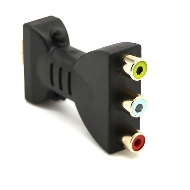 MKHSQHDG Today's Deals Gold-Plated Hdmi to 3 Rgb Rca Video Audio Adapters Av Component Converters