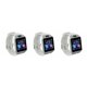 thumbnail image 3 of Seitruly reloj inteligente compatible con bluetooth reloj de compatible con tarjeta SIM 1.56 pulgadas pantalla táctil equipo de seguimiento Type1 NO1, 3 of 6