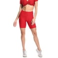 thumbnail image 5 of Vaslanda Women's Quick-Dry Running Shorts Workout Sport Layer Active Shorts with Pockets, 5 of 6
