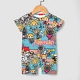 thumbnail image 4 of Aggretsuko Baby Boy Girl Romper Short Sleeve Cotton Bodysuit Outfits Jumpsuit Summer One Piece Clothes, 4 of 8
