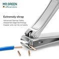 thumbnail image 4 of MR.GREEN Nail Clippers Simplicity and Fashion Fingernail Clippers Nail Cutter Stainless Steel Nail Scissors, 4 of 7
