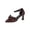 Coffee, variant on Women's Thin Heel Sandals Pointed Toe Ankle Strap Slides Comfortable Casual Dressy Walking Shoes Slip On for Office Party Summer White 6.5