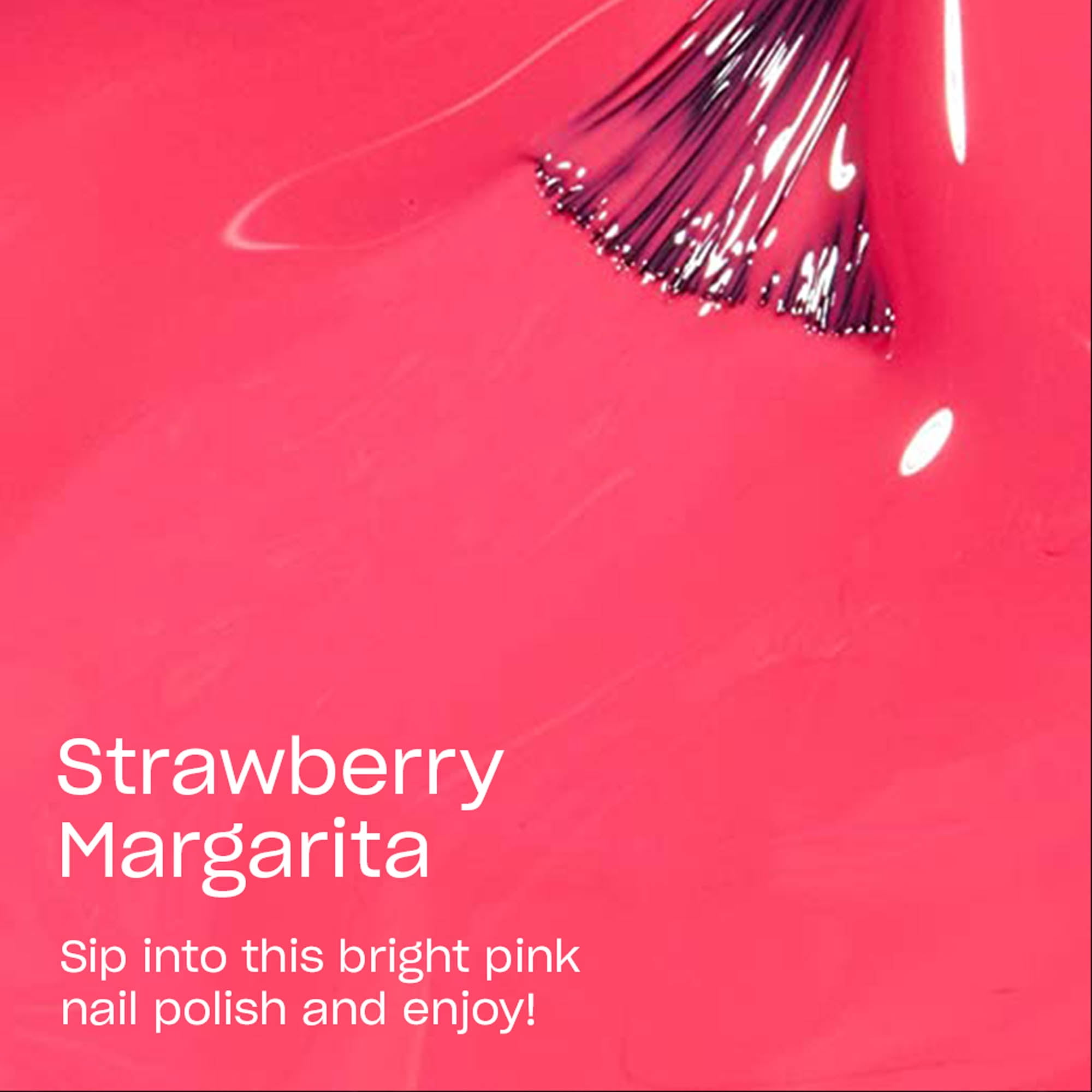 (2 pack) OPI Nail Lacquer, Strawberry Margarita, Pink Nail Polish, 0.5 fl oz