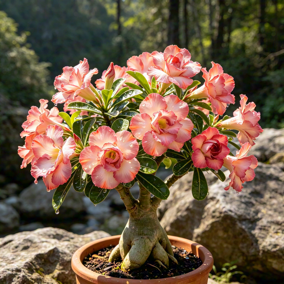 Desert Rose-Easy Grow-Low Maintenance-Ideal for Beds Borders,Plant Pots & Planters