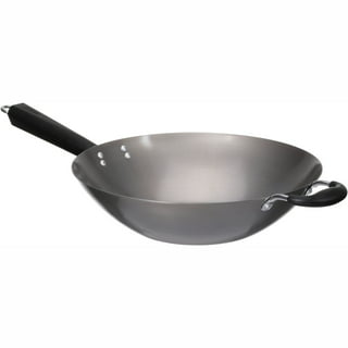 The Rock by Starfrit 031009-004-0000 12.5-inch Nonstick Wok with Helping Handle