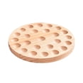 thumbnail image 1 of Soporte para huevos, bandeja para huevos redonda, portátil, multifuncional, organizador de huevos, contenedor para huevos para supermercado, cocina,, 1 of 9