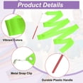 thumbnail image 3 of Uxcell Dance Ribbons, Gymnastics Dance Streamers with Non-Slip Wand Dance Flag Green, 3 of 7