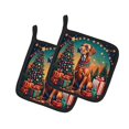 thumbnail image 2 of Rhodesian Ridgeback Christmas Pair of Pot Holders 7.5 in x 7.5 in, 2 of 2