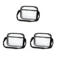thumbnail image 2 of kurtrusly Portable Size And PVC Tool Bag For Clear Tool Storage Full Anti-Static Cleanroom Clear Tool Bag Water Resistant Black 3Set, 2 of 6