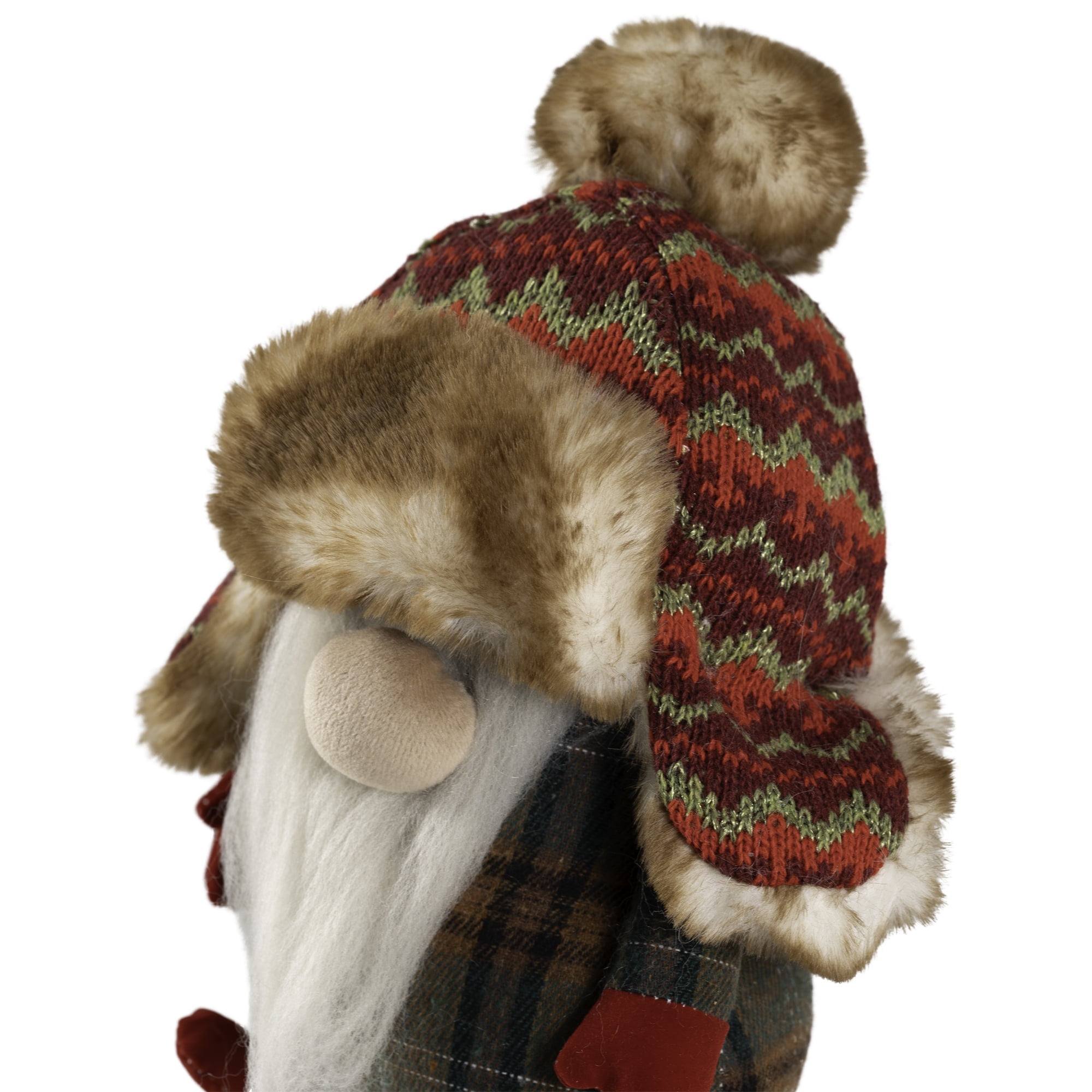 Northlight Gnome with Knitted Trapper Hat Christmas Figure - 7.75"