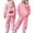 Pink, variant on CAIXIA Girls Outfits Size 7 Girls Cozy Long Sleeve Hooded Sweatshirt and Pants Set Warm Casual Kids Outfit,Pink