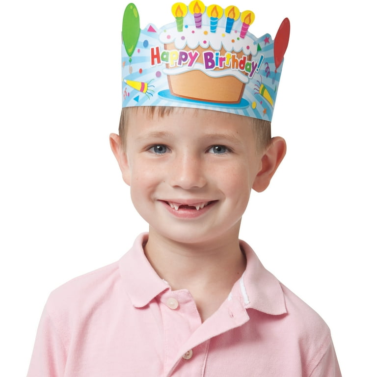 Birthday crowns on sale for school