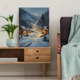 thumbnail image 5 of Qisvanset 12x16 Inch 2D Flat Framed Canvas Art, Pink Dinosaur Girl Whimsical Kid Bedroom Nursery Home Wall Decor, 5 of 5