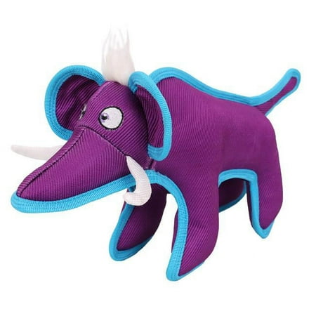 UPC: 0858342751186 | Pet Life ® Dura-Chew Plush Animal Nylon Squeaker Dog Toy