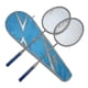 thumbnail image 2 of 2pcs Badminton Rackets And Carrying Bag Set Badminton Racquet Set Indoor Outdoor Sports Accessory H, 2 of 5