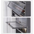 thumbnail image 3 of ShadeMart 10 Pair Shoe Storage Cabinet,Black, 3 of 5
