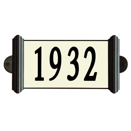 Enviromate Products Designer's Choice 1-Line Wall Address Plaque by Enviromate Products