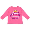 thumbnail image 3 of Inktastic I Love Dancing Dance Teacher Girls Long Sleeve Toddler T-Shirt, 3 of 5