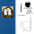 thumbnail image 2 of Off The Wall Plates - Vintage Baseball Classic Decorative Acrylic Cover Double Paddle Rocker Wallplate, 2 of 5