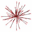 thumbnail image 1 of Holiday Bright Lights 274663 16 in. Radiant Blast, Red, 1 of 1