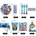 thumbnail image 4 of Decoración de fiesta de cumpleaños de una pieza, Luffy, Chopper Zoro, figura de Anime, vajilla de dibujos animados, platos de globos, tazas, juguetes para niños, 4 of 4