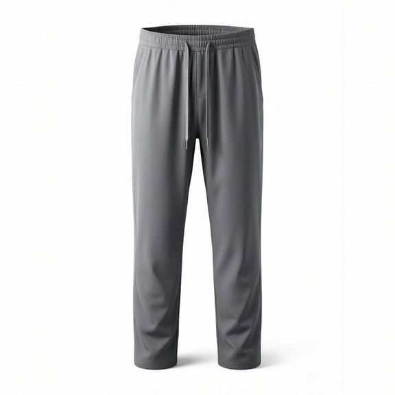 Luvrsol Big & Tall Mens Sweatpants Basic Casual Joggers Drawstring Waist Multi Size Daily Leisure Trousers L-4XL