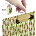 thumbnail image 3 of FMSHPON Pig Piglet Four Leaf Clover Clipboard Hardboard Wood Nursing Clip Board and Pull for Standard A4 Letter 13x9 inches, 3 of 7
