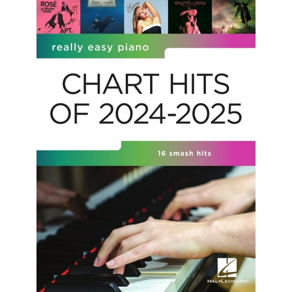 Really Easy Piano: Chart Hits of 2024-2025, (Paperback)