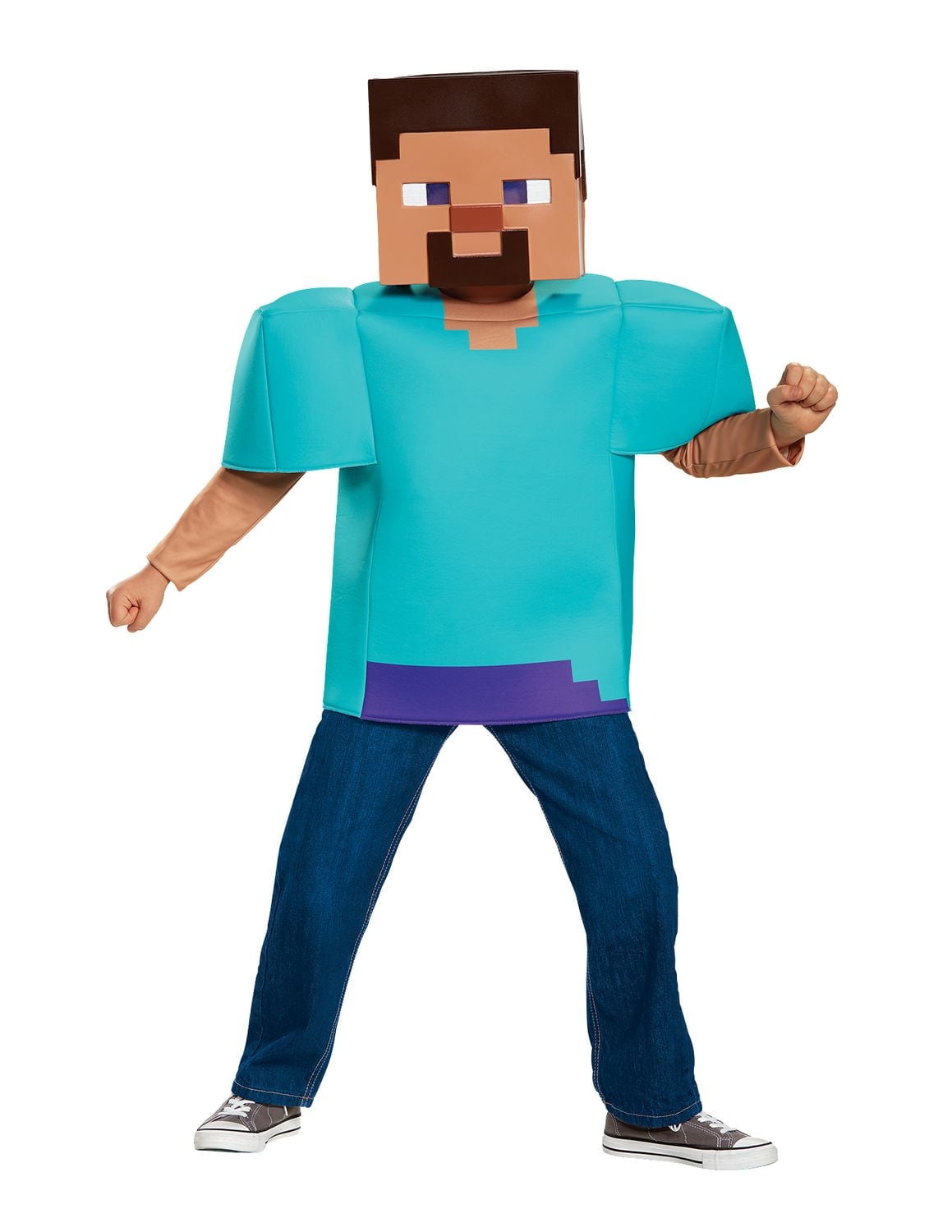Déguise Minecraft Steve Classic Costume enfant Taille petite
