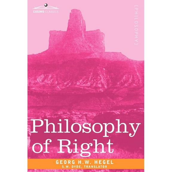 Cosimo Classics Philosophy: Philosophy of Right (Hardcover)