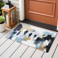 thumbnail image 4 of 2x3 Ft Entryway Area Rug, Modern Canvas Kitchen Rug Runner Washable Floor Mat, Abstract Oil Painting Art Non Slip Indoor Door Mat Throw Carpet for Bathroom Living Room Bedroom, 4 of 8