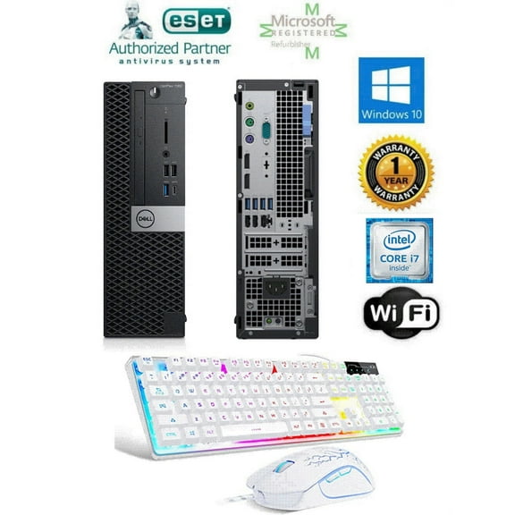 Dell Optiplex sff 16gb, 1tb ssd, Intel core i7 8th gen windows 10