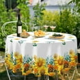 thumbnail image 4 of Sunflower Round Tablecloth 70inch,Tablecloth Waterproof and Wrinkle-Free, Boho Table Covers, Summer Decorations for Home, 4 of 7