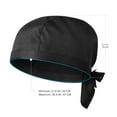 thumbnail image 5 of Pirate Chef Hat Skull Hat Restaurant Dining Chef Hat Kitchen Cooking Black, 5 of 9