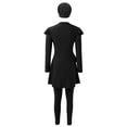 thumbnail image 6 of MuXiKeJi Clothes Women Modest Swimsuits Swimwear Full Body Swim Tops Pants Hijab 4 Piece Rash Guard S-XL, 6 of 7
