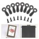 thumbnail image 4 of Juego de Sujetadores de BotóN Giratorio para de Fotos, 300 Piezas Clips de Respaldo para Marcos de Fotos Clips de Hardware para Marcos de Fotos, 4 of 5