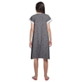 thumbnail image 3 of Moomaya Chemise de Nuit en Popeline de Coton à Manches Courtes pour Femmes, 3 of 4