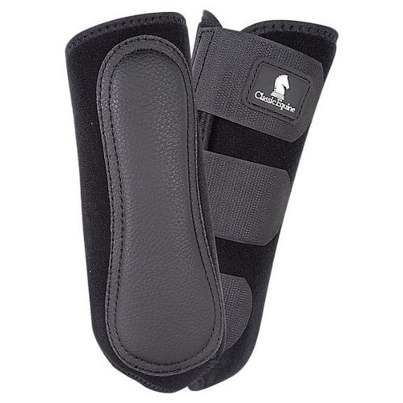 Classic Equine EZ Wrap Lite Hind Boots Black