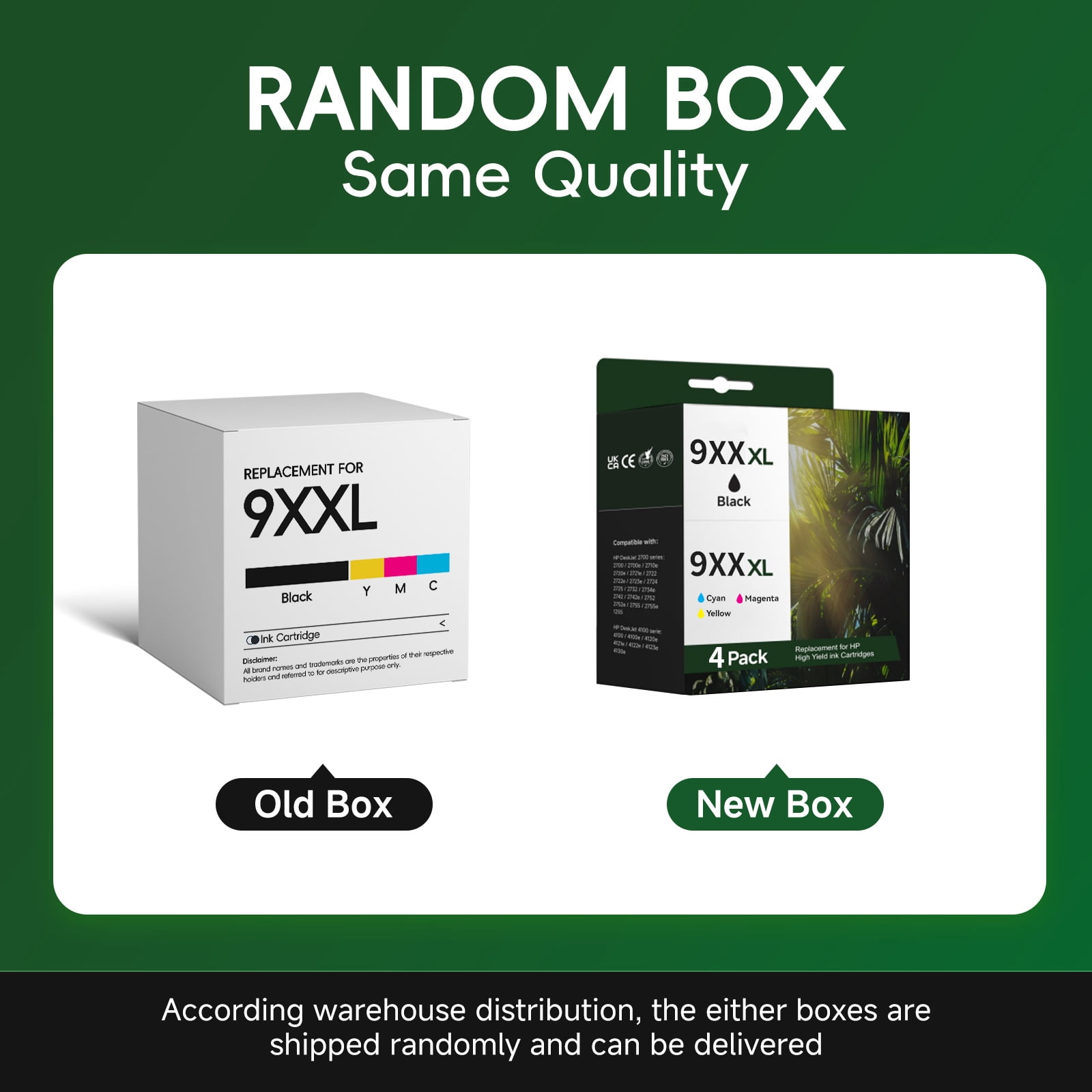 962XL Ink Cartridge Compatible for HP 962 Ink Cartridges Combo Pack  (4 Packs)