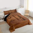 thumbnail image 3 of Homewish Adults Female Men Fishing And Hunting Bedding Comforter Set 2pcs,Retro Vintage Aesthetic Twin Comforter Sets Microfiber,Rustic Lodge Cabin Breathable Bedding Set,Luxury Bedroom Decor, 3 of 8