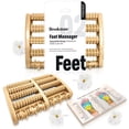 thumbnail image 4 of Brookstone Wooden Foot Massager, Large, Wood, 4 of 5