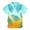 Blue, variant on GUNIA Boys Hawaiian Shirt Short Sleeve Casual Button Down Kids Beach Vacation Shirts Tropical Summer Tops 4-14 Years Blue