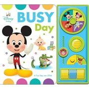 KATHY BRODERICK; DISNEY STORYBOOK ART TEAM Disney Baby Mickey, Frozen, Toy Story, and More! - Busy Day Busy Box - A First Step into STEM - PI Kids