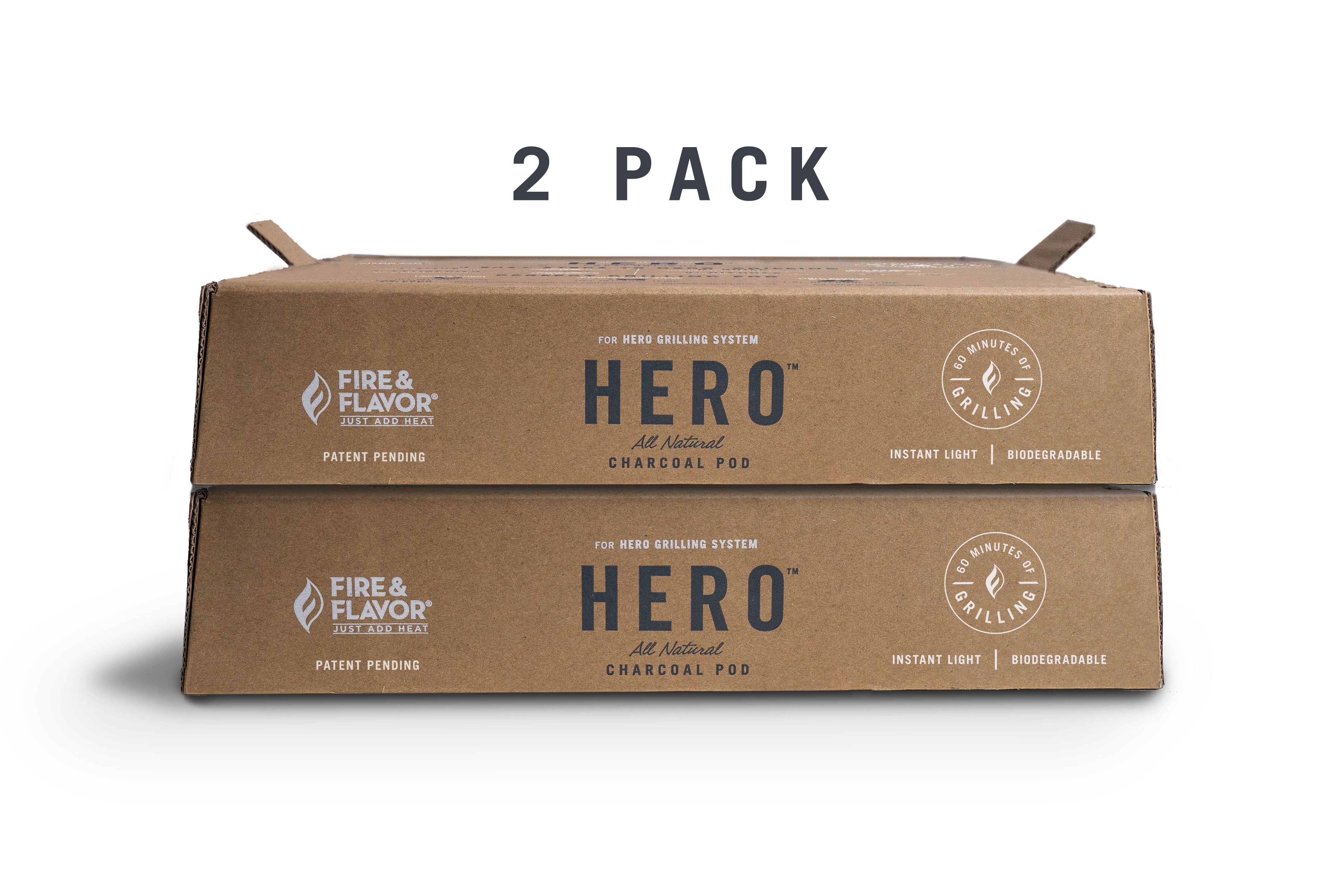 Fire & Flavor FFG2 Hero Charcoal Refills
