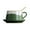 White Green, variant on Fancyes Coffee Mug Tea Cup with Spoon Drinkware Hold Hot or Cold Drinks Coffee Cup Pottery Mug for Dining Adults Office Kitchen Home ,