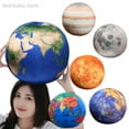 thumbnail image 2 of Simulated Earth Sun Mars Moon Stuffed Toys Stuffed Planets In The Solar System Soft Doll Pillow Cushions Boy Girl Birthday Gift, 2 of 10