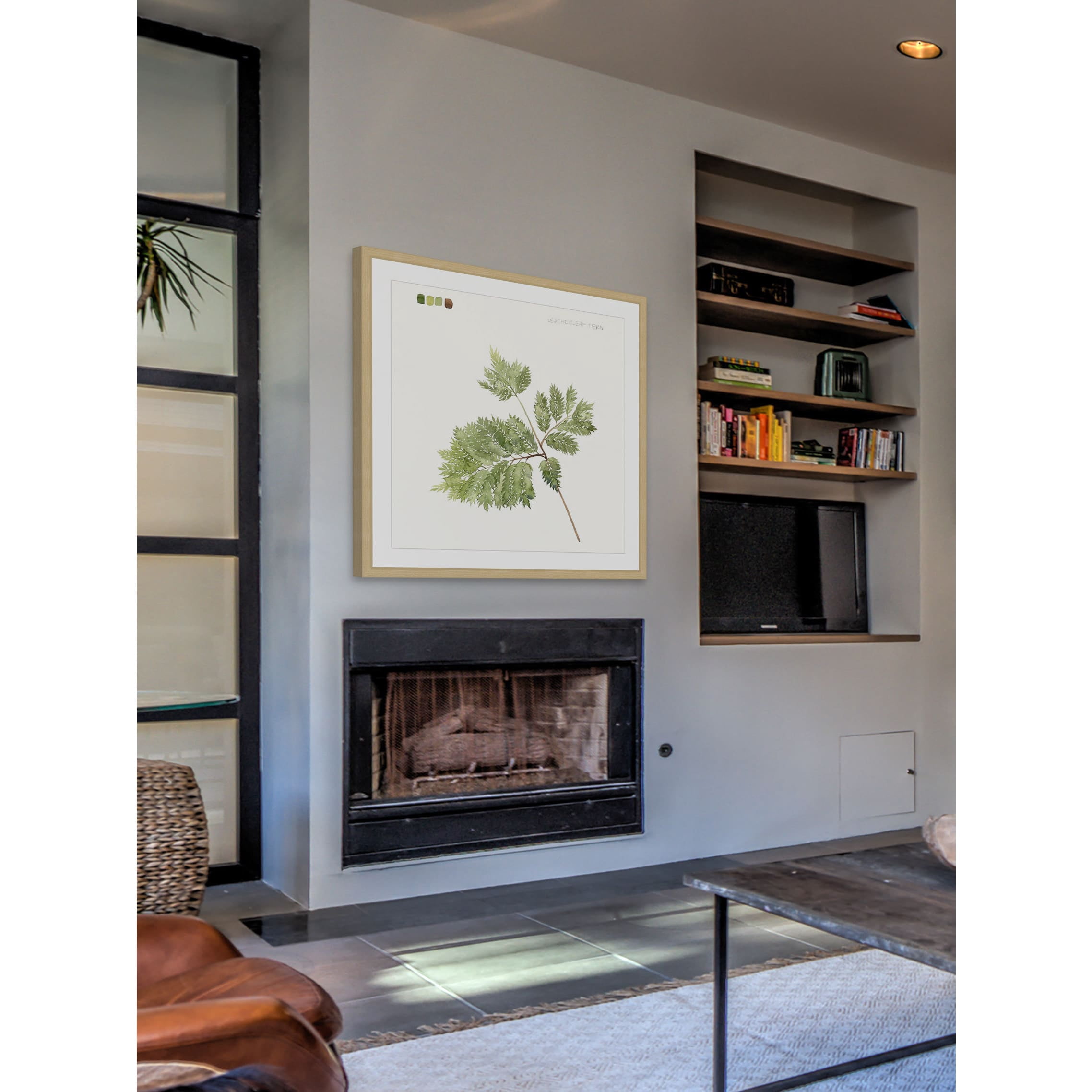 Marmont Hill "Leaf Study II" Framed Painting Print